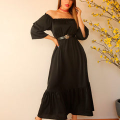 MAXI VESTIDO CINTURON
