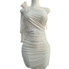 Vestido rib blanco