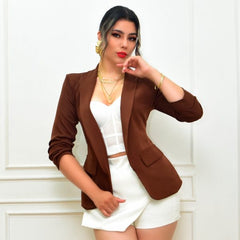 Blazer magas tres cuartos