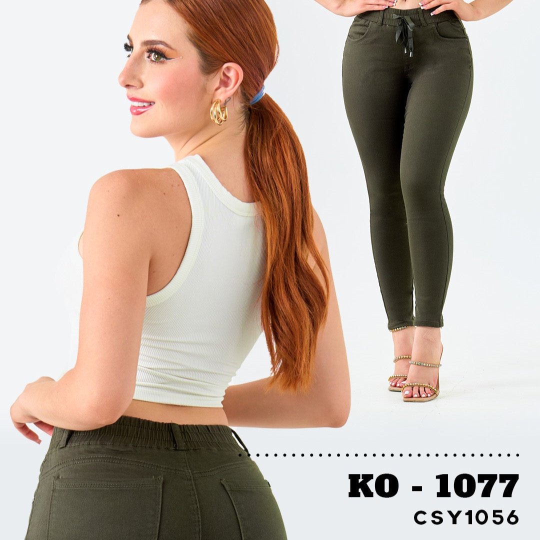 Pantalon Gabardina Skinny