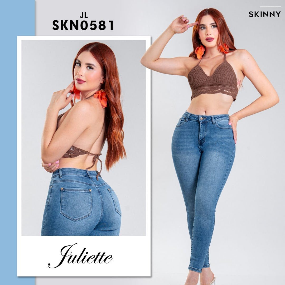 Pantalon De Mezclilla Denim Juliette