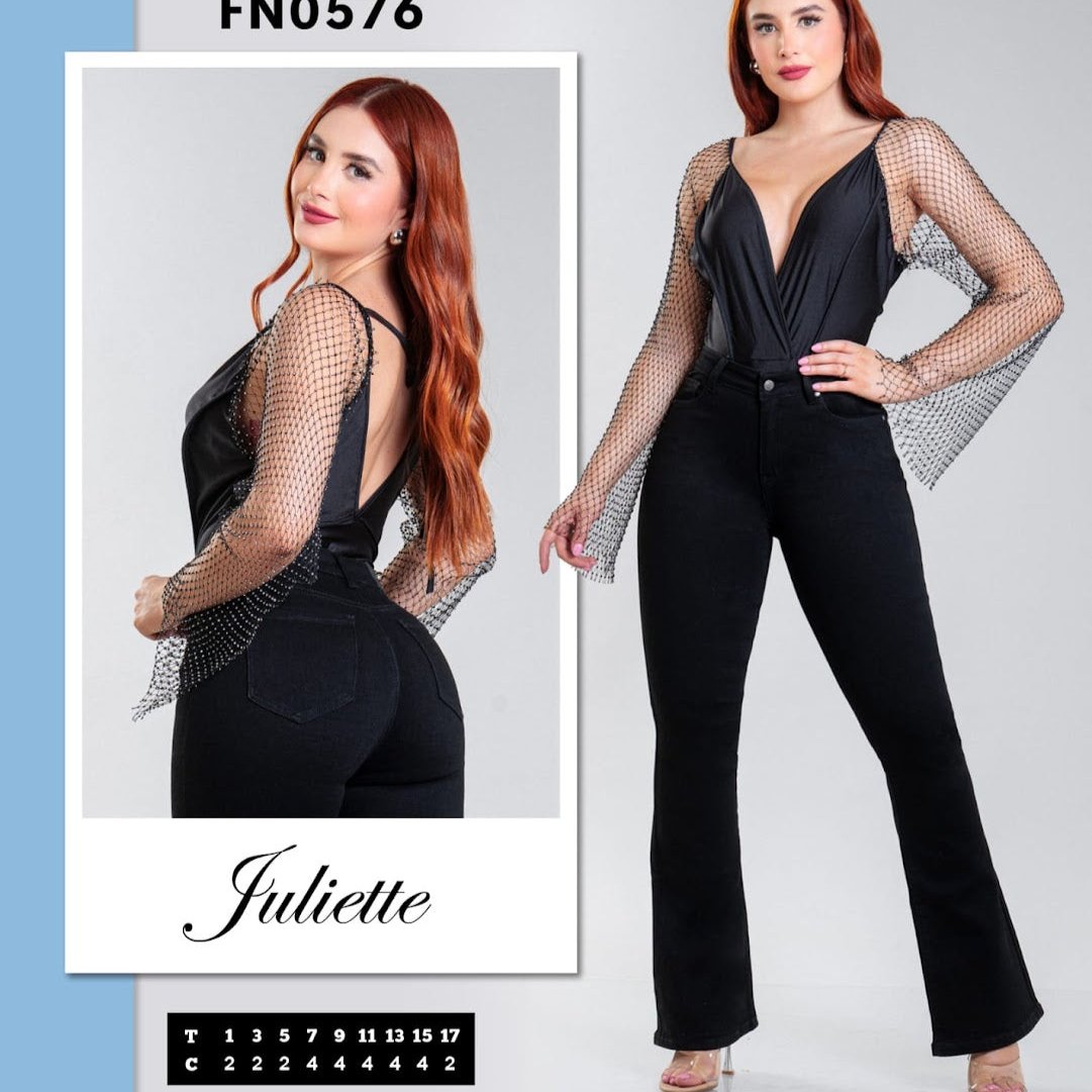 Pantalon De Mezclilla Juliette