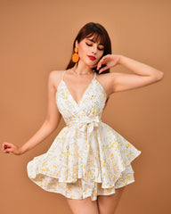 JUMPSUIT  TIPO VESTIDO FLORAL