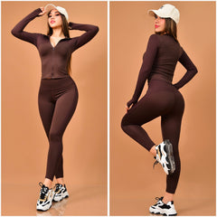 CONJUNTO DEPORTIVO DOBLE TEXTURA