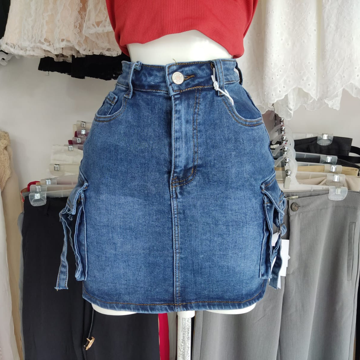 Falda cargo