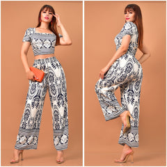CONJUNTO BOHEMIO ESTAMPADO