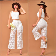 CONJUNTO ELEGANTE DE ENCAJE