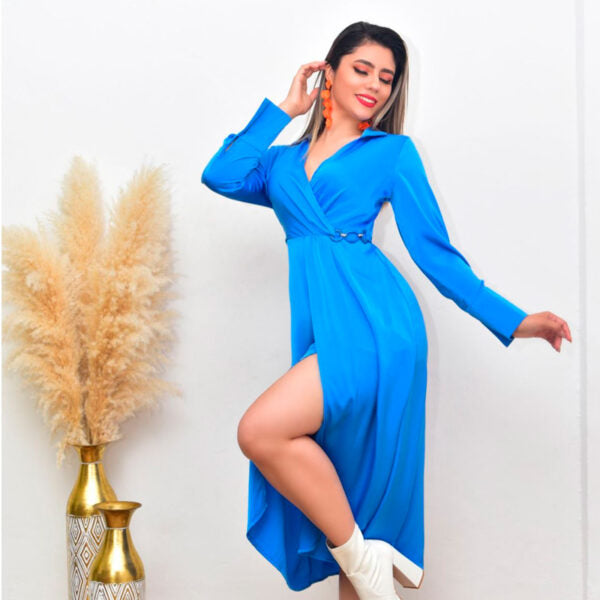 VESTIDO SEMISATIN